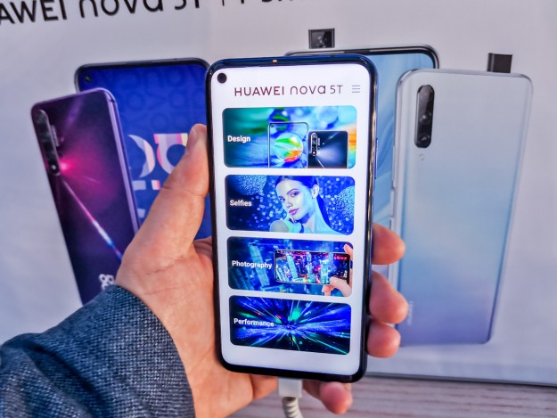 Huawei nova 5T с пятью AI-камерами — с 22 ноября официально в Украине