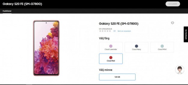 Официально: Samsung Galaxy S20 FE 4G уходит с Exynos на Snapdragon 865