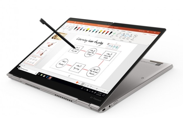 Самый тонкий ноутбук ThinkPad X1 Titanium YOGA от Lenovo теперь в Украине