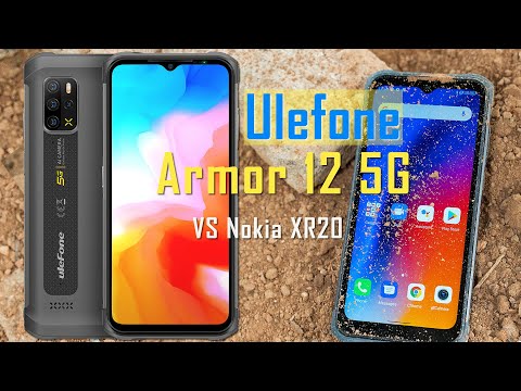 Видео сравнения характеристик Ulefone Armor 12 5G и Nokia XR20